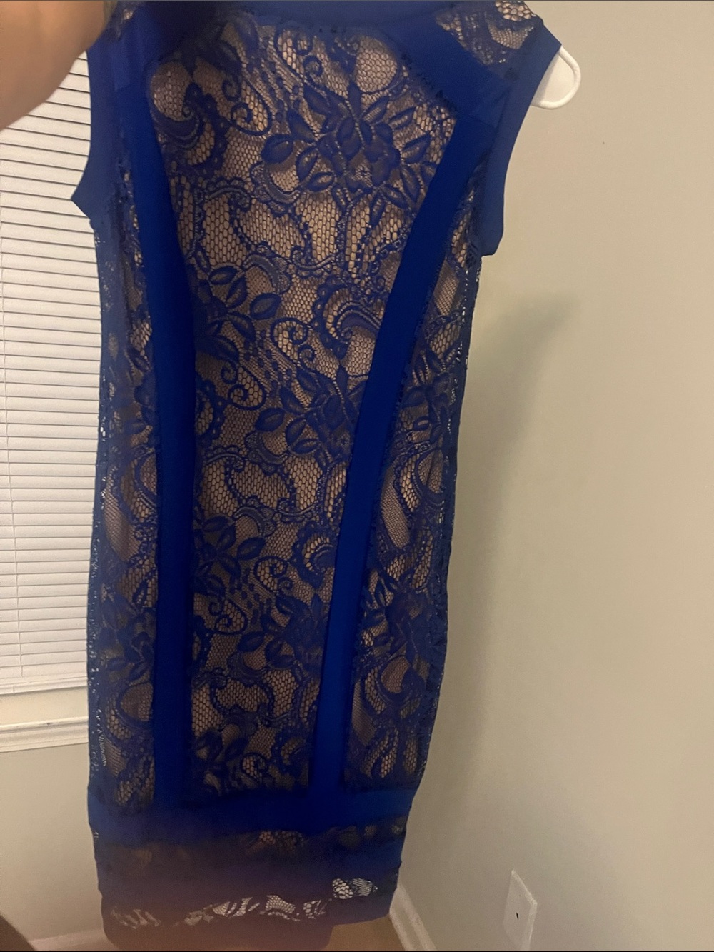 Small elegant blue dress - Picture 3 of 3